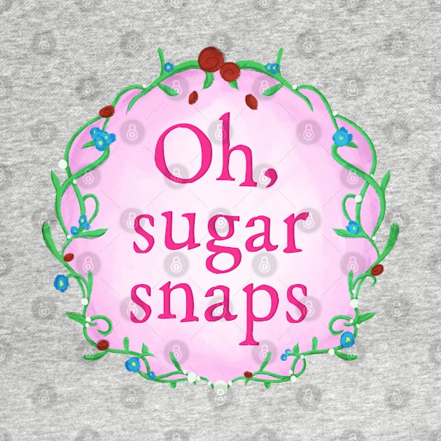 Oh, Sugar Snaps Tee by LunaHarker